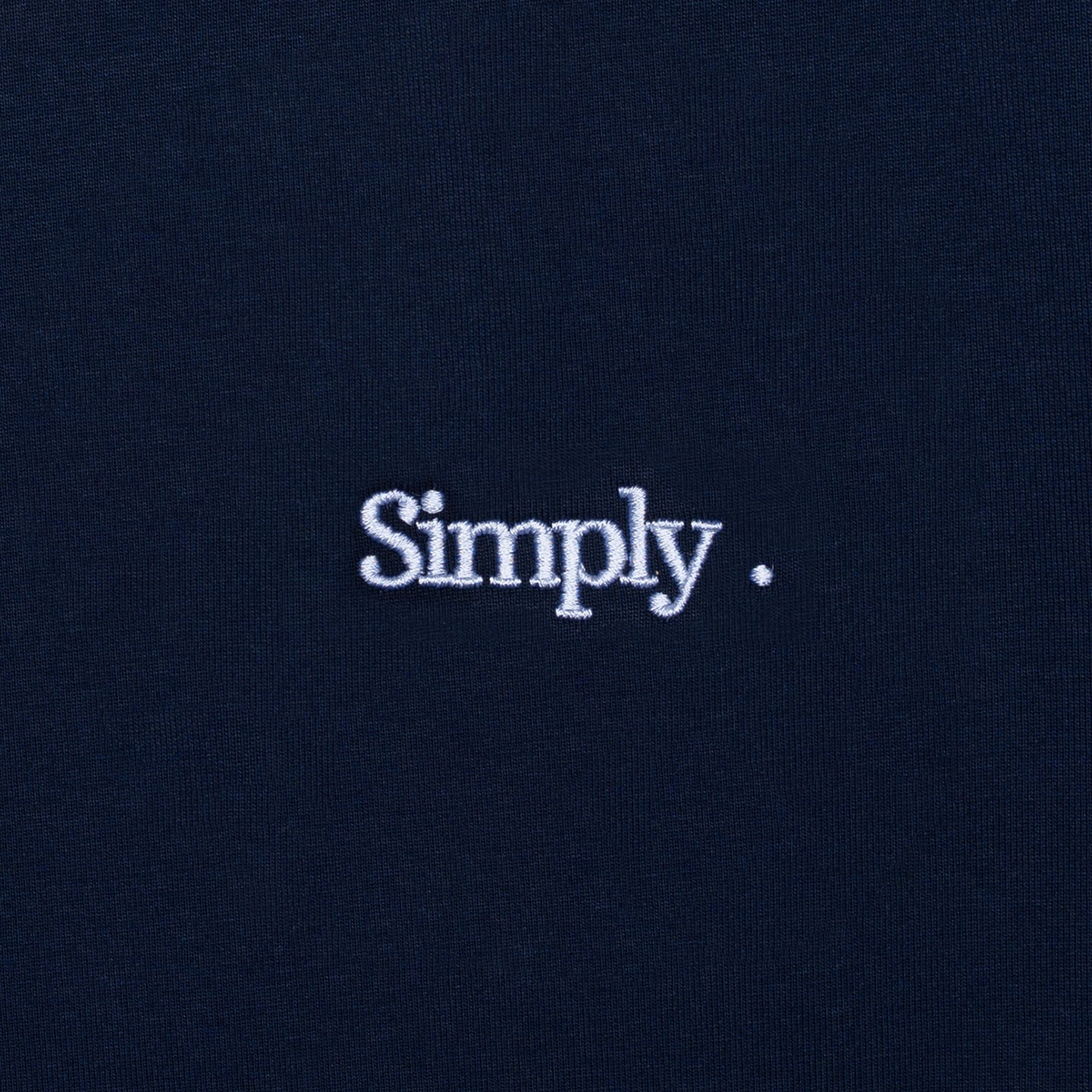 Simply . Unisex Layered Tee (Navy/White) - Simply